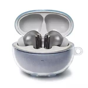 QCY 멜로버즈 N70 TPU 젤리 투명 키링 케이스 MeloBuds ANC 실리콘 보호 커버