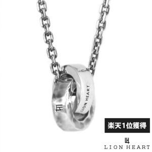 라이온 하트 망치 더블 링 목걸이 실버 925 남성 브랜드 LION HEART