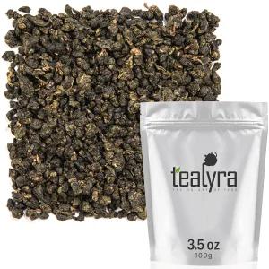 틸리라 - 밀크 진 쉬안 우롱 하이 마운틴 대만산 루즈 티 훌륭한 밀키 크림 맛과 향 100g (3.5온스)