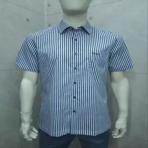 인디안 여름 중년남성 일반핏 냉감 통기성 폴리 반팔 남방(셔츠) 5 M 3329