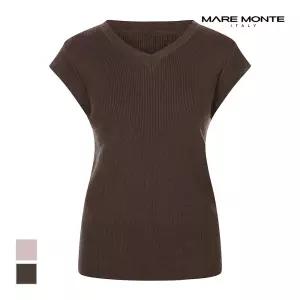 [마레몬떼] 켑소매 브이넥니트_M244MKT22P0
