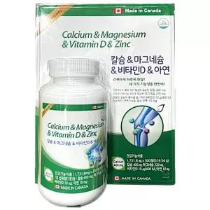비토피아 칼슘&마그네슘&비타민D&아연 1731.8mg 300정 1개
