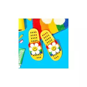 위글위글 화장실 미끄럼방지 욕실 슬리퍼 - Rainbow Smile 491046