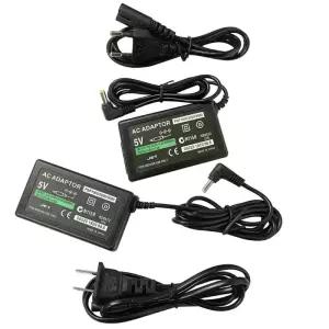 유럽 및 플러그 5V 전원 공급 장치 AC 어댑터 가정용 벽 충전기 PSP 000 2000 3000 충전 케이블 코드