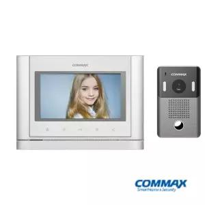 코맥스 인터폰 비디오폰 CAV-712MR (7인치) 2선식 아날로그 아파트 주택 빌라 교체 설치 (현관초인종 포함)
