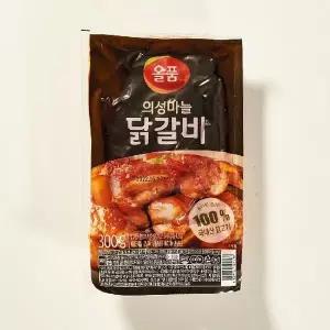 [NS홈쇼핑]올품 의성마늘닭갈비 300g*6팩[35924194]