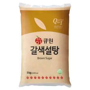 (1+1) 큐원 갈색설탕, 5kg, 1개 2Set