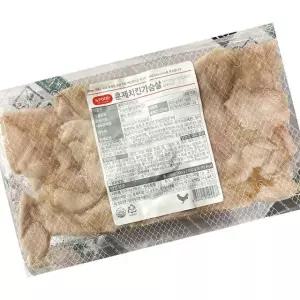 에쓰푸드 훈제 치킨 닭가슴살 500g 5개 냉동 샐러드