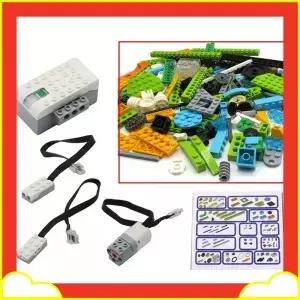 280PCS DIY 프로그래밍 로봇 전자 블록 허브 모터 키트 빌딩 위두 2.0 45300 교육용 호환