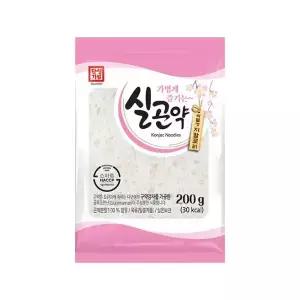 ~유통기한(2026.07.12) 행사~ 한성기업 실곤약 200g (곤약면)