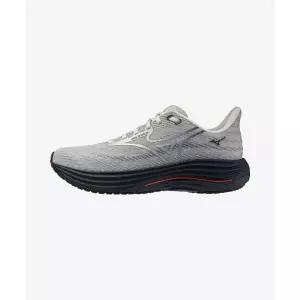 미즈노 MIZUNO 공용 웨이브 라이더 29 슈퍼와이드 - 하버 미스트:갤럭시 실버:드레스 블루 J1GC256581