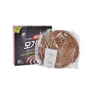 산도깨비 킬파프 모기향 10P 야외 실내 모기유인 모기약 연기모기향