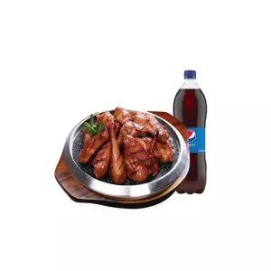 [훌랄라참숯치킨] 훈제바베큐+콜라500ml