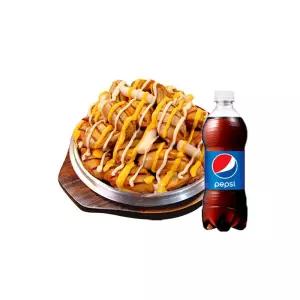 [훌랄라참숯치킨] 참숯 치즈마요 소금구이+콜라500ml