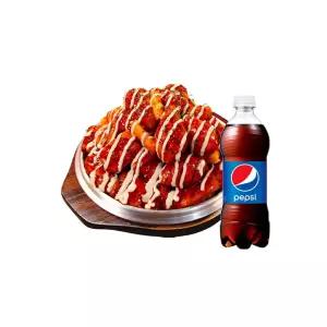 [훌랄라참숯치킨] 참숯 핫마요 바베큐+콜라500ml