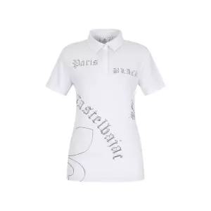 매장정품 CASTELBAJAC 까스텔바작 여성 블랙라인 아트웍 프린트 티셔츠 (BGEMTS807_WH) BGEMTS807_WH_GC 16