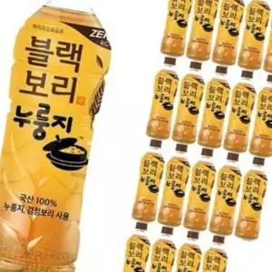 음료 블랙보리 20 맛 제로 520ml 누룽지 차