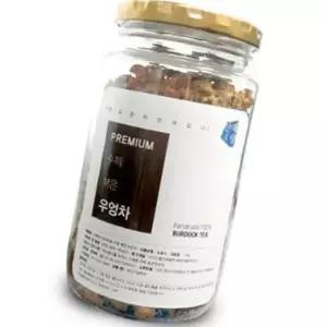 산해랑 볶은 수제우엉차 140g 국내산 건강차