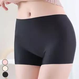 [하프클럽/]무봉제 여성 사각 팬티 힙업 여자 드로즈 심리스 위생 쿨링