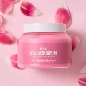 BAS 바스 특대형 고체 탈취제 핑크 350g