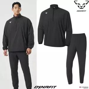 매장정품 DYNAFIT 다이나핏 남성 머슬(C7_Cinder) 냉감 트리코트 머슬핏 아노락 조거팬츠 셋업(기존가 268,