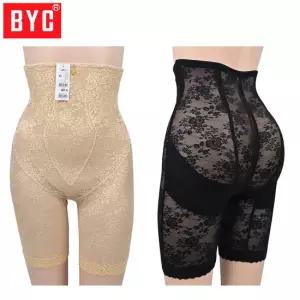 BYC 하이웨스트 롱거들 여름 메쉬 똥배 보정속옷 허리라인 아랫배 뱃살 여성 사각 거