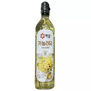 백설 카놀라유 900ml 3개