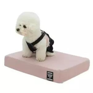[펫] 쇼파 매트 강아지 논슬립 푹신한 핑크 1P 중형 침대