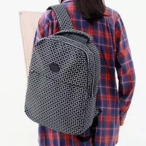 직장인 여성 가벼운 패브릭 백팩 노트북 서류가방