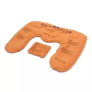 고품질 TBZ 부드러운 황토지압볼 다용도 찜질팩 x2개 냉찜질팩 허리찜질 찜질핫팩 냉온팩 냉찜질팩 WFNHW4