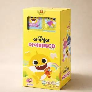 태양생활건강 핑크퐁 아이비타 C+D 아연 250정