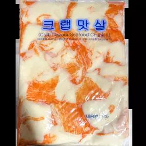 크랩맛살 덕인 1K 유사게살 쫄깃한식감 뷔페식당