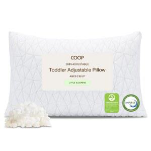 COOP HOME GOODS 오리지널 용 조절 통기성, 프리미엄 베개, 폼과 13인치) 골드 침대 지퍼 메모리 미국 미니 33CM(19 세탁 X /그린가드 가능한 48.3CM 커버, 부드러움,
