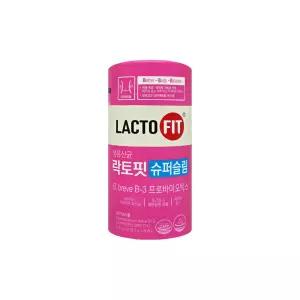 락토핏 슈퍼슬림 30p 60g 1개 선물세트 가족 시댁 친정 부모님 모임