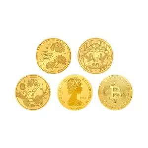 [골드퀸즈] 24K 순금 코인 0.2g (999.9)