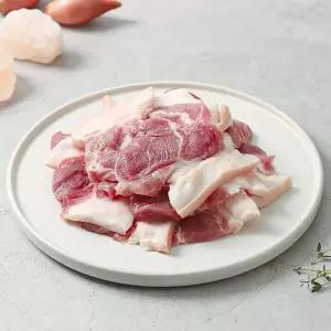 [숨비포크]제주 한돈 흑돼지 앞다리살 500g (두루치기용)