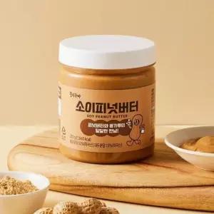 [꿀이구마] 저당 스테비아 소이 피넛버터 인절미맛 300g x 3병