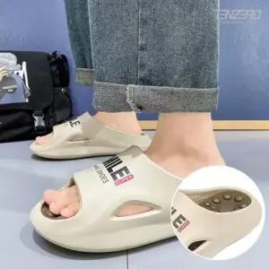 텐제로 스마일 건강한 발을 위한 두툼한 자갈쿠션 지압슬리퍼 지업실내화 TZS25003S