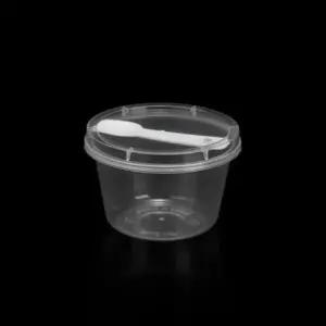 [BR] 일회용기 간식 디저트 500개 푸딩용기 [TONG] (240ml/투명/PS) GD-2039