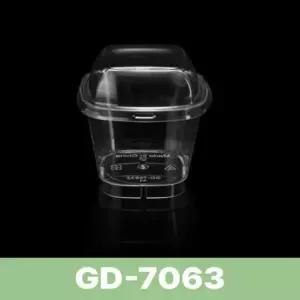 디저트 세트 간식 500개 푸딩용기 일회용기 [BR] [TONG] (120ml/투명/PS) GD-7063