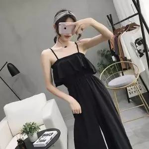 [VCL46411]룩 점프수트 여름 휴가 패션 코디