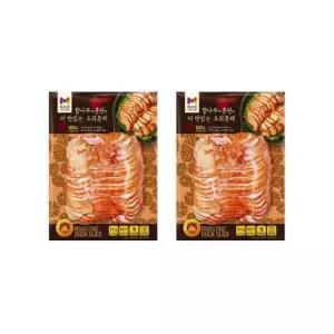 목우촌 참나무로 훈연해 더 맛있는 오리훈제 410g X 2개 아이들반찬/J