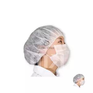 조리모 부직포모자 주방모자 일회용위생모 위생모자 일회용 부직포 헤드캡 30g 100개입