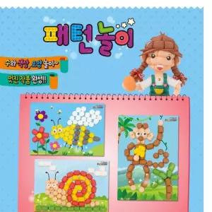 수와 색상 모양 학습 패턴놀이 동물꾸미기 플레이콘 창의미술 옥수수전분교구 시각창작자재 과학실습