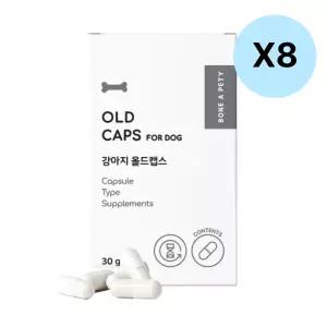 본아페티 강아지 반려견 노령견종합 영양제 60캡슐 X8