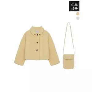 [이사베이]카라넥 페이크 퍼 자켓 + 퍼 크로스백 SET VLJZY2147 _P408525831