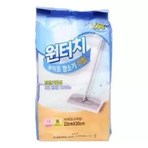 청소용 부직포 리필 60매 바닥 청소 시트