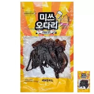 해맑은푸드 바로먹는 미쓰 오다리 오징어 100g 2개