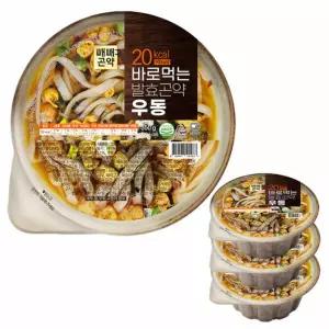 [빼빼곤약] 바로먹는 발효곤약 우동 350gx8ea