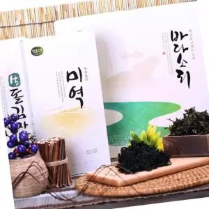 VB 바다소리 미역 생 돌김 자반 2종 선물 세트 명절